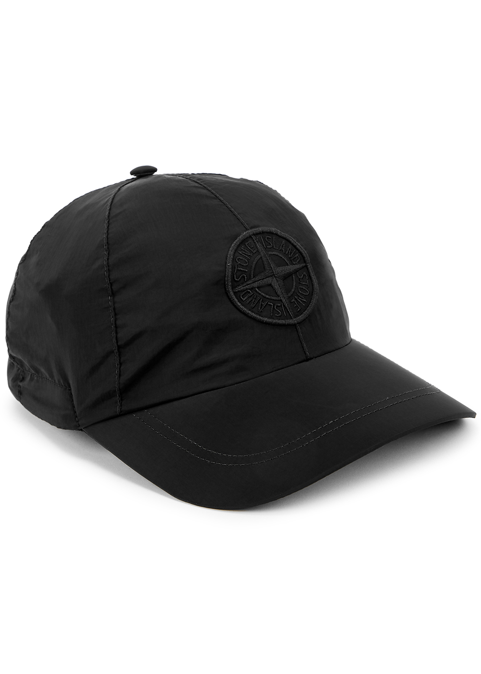 Stone Island Black logo-embroidered nylon cap - Harvey Nichols