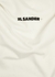 Off-white logo cotton sweatshirt - Jil Sander