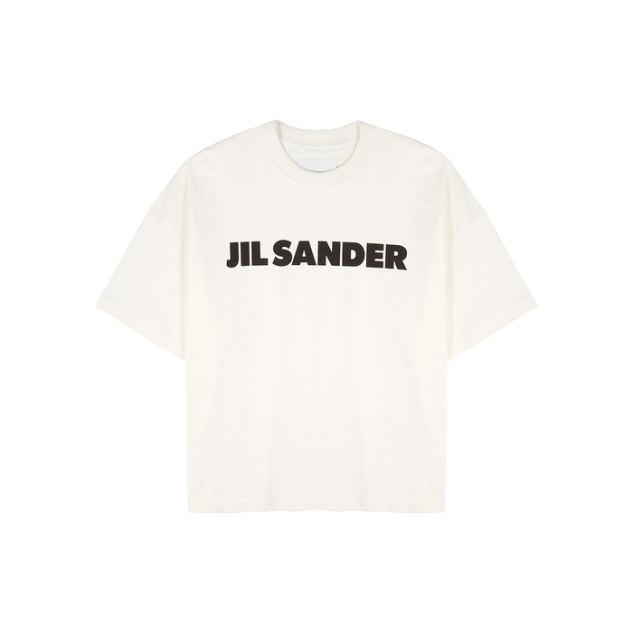 Jil Sander Off-white Logo-print Cotton T-shirt