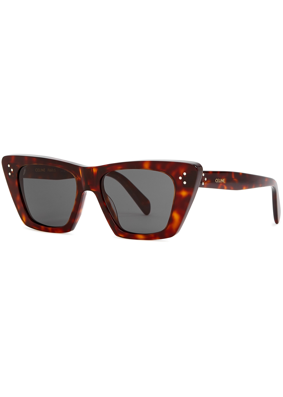 Celine Tortoiseshell cat-eye sunglasses - Harvey Nichols