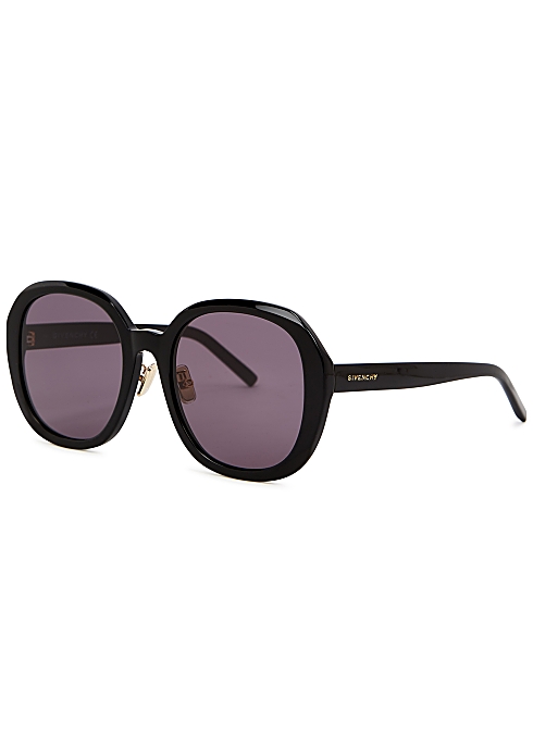 Givenchy Grey oversized round-frame sunglasses - Harvey Nichols