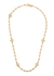 Roxanne gold-tone logo chain necklace - Tory Burch