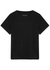 Black linen T-shirt - EILEEN FISHER