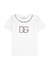 KIDS White logo-embellished cotton T-shirt (3-24 months) - Dolce & Gabbana