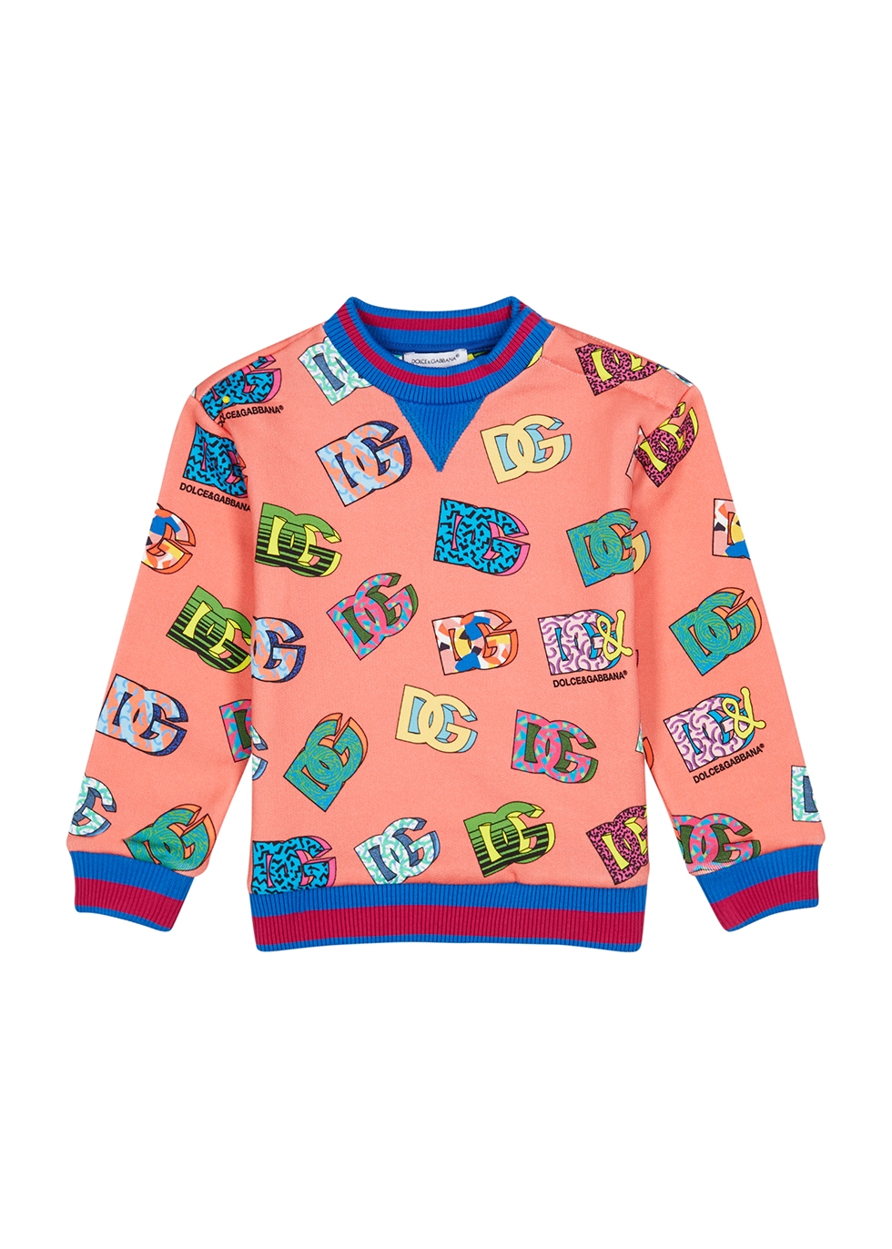 Dolce & Gabbana Babies' Kids Logo-print Cotton Sweatshirt (6-24 Months)