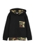 KIDS Black panelled hooded jersey sweatshirt (8-12 years) - Dolce & Gabbana