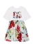 KIDS Floral-print cotton playsuit (2-6 years) - Dolce & Gabbana