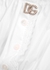 KIDS White ruffle-trimmed cotton top (6 years) - Dolce & Gabbana