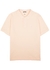 Light pink logo piqué cotton polo shirt - C.P. Company