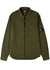 Army green cotton gabardine shirt - C.P. Company