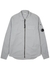 Grey cotton gabardine shirt - C.P. Company