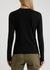 Le T-shirt Manches Longues black cotton top - Jacquemus