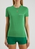 Le T-shirt green logo cotton T-shirt - Jacquemus