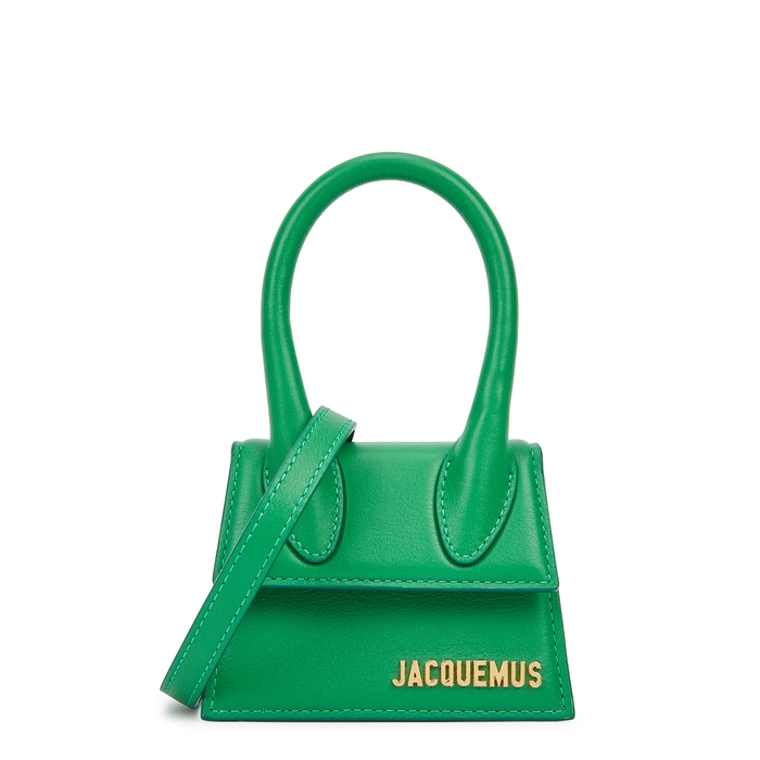 Jacquemus Le Chiquito Green Leather Cross-body Bag