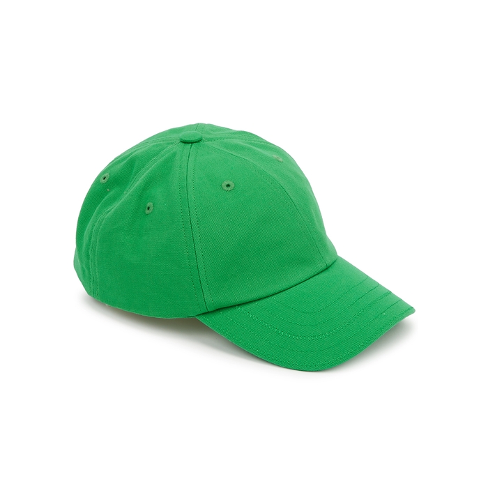 Jacquemus Le Casquette Green Cotton Cap