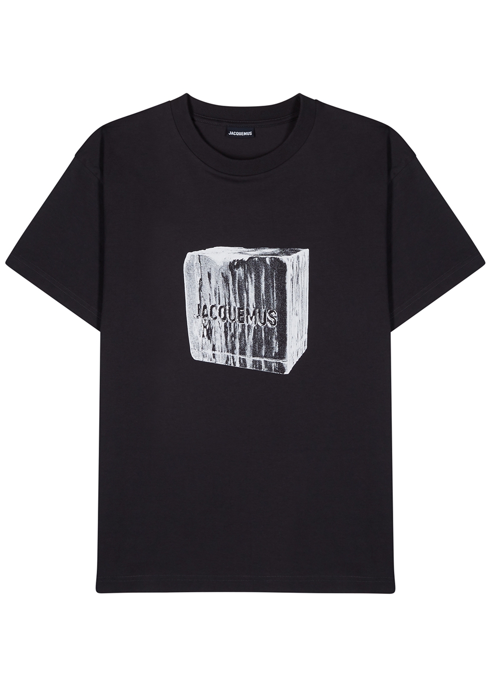 Le T-shirt Glacon printed cotton T-shirt