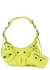 Le Cagole XS neon yellow leather shoulder bag - Balenciaga