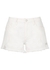 Le Grand Garcon white denim shorts - Frame