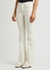 Le High Flare off-white jeans - Frame