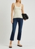 Le High Straight dark blue cropped jeans - Frame