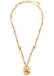 Talisman Aries 24kt gold-dipped chain necklace - GOOSSENS