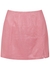Demi pink metallic-weave mini skirt - SIEDRES