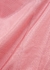 Demi pink metallic-weave mini skirt - SIEDRES