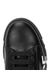 KIDS Black logo leather sneakers (IT30-IT33) - Versace