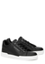 KIDS Portofino black leather sneakers (IT30-IT36) - Dolce & Gabbana