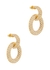 Giovanna 18kt gold-plated drop earrings - Soru Jewellery