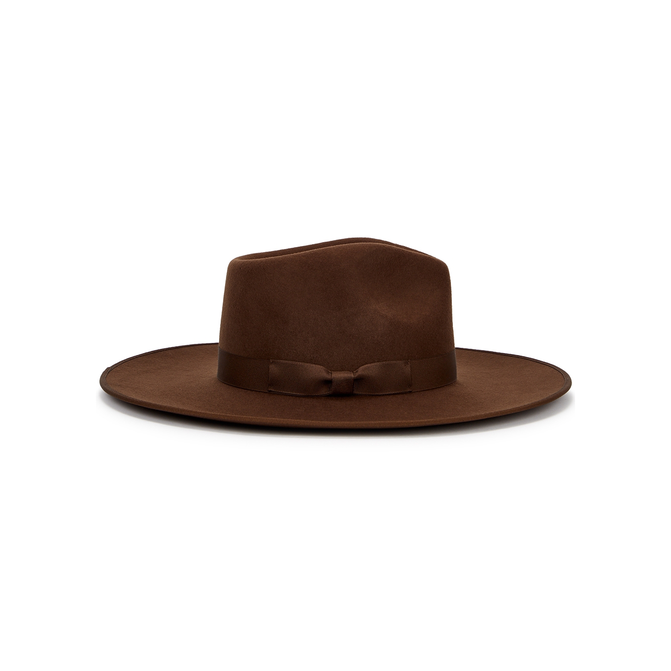 Lack Of Color Coco Rancher Brown Wool Felt Fedora