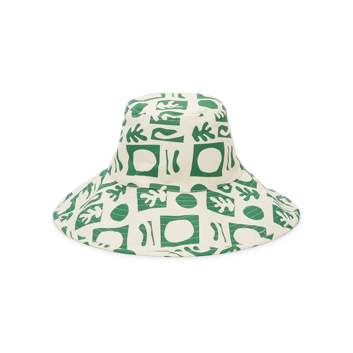 Lack Of Color Holiday Printed Canvas Bucket Hat