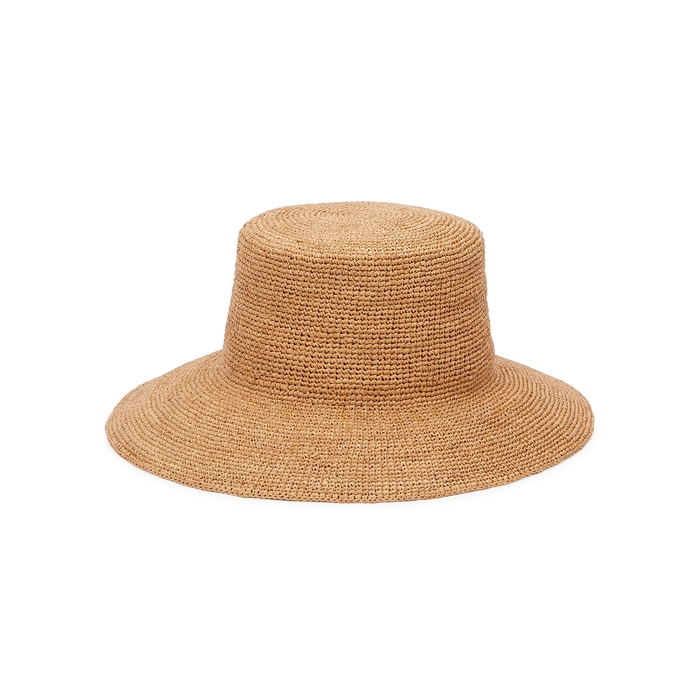 Lack Of Color Inca Sand Straw Bucket Hat