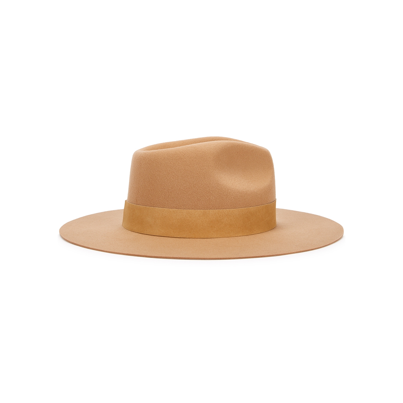 Lack Of Color The Mirage Sand Wool Felt Fedora
