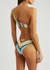 Zigzag one-shoulder fine-knit bikini - Missoni