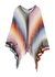 Striped open-knit poncho - Missoni
