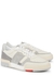Pillar Destroyer II off-white panelled leather sneakers - COLLEGIUM
