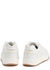 SL61 white leather sneakers - Saint Laurent