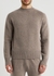 N°123 Bourgeois brown cashmere-blend jumper - extreme cashmere