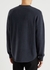 N°53 Crew Hop blue cashmere-blend jumper - extreme cashmere