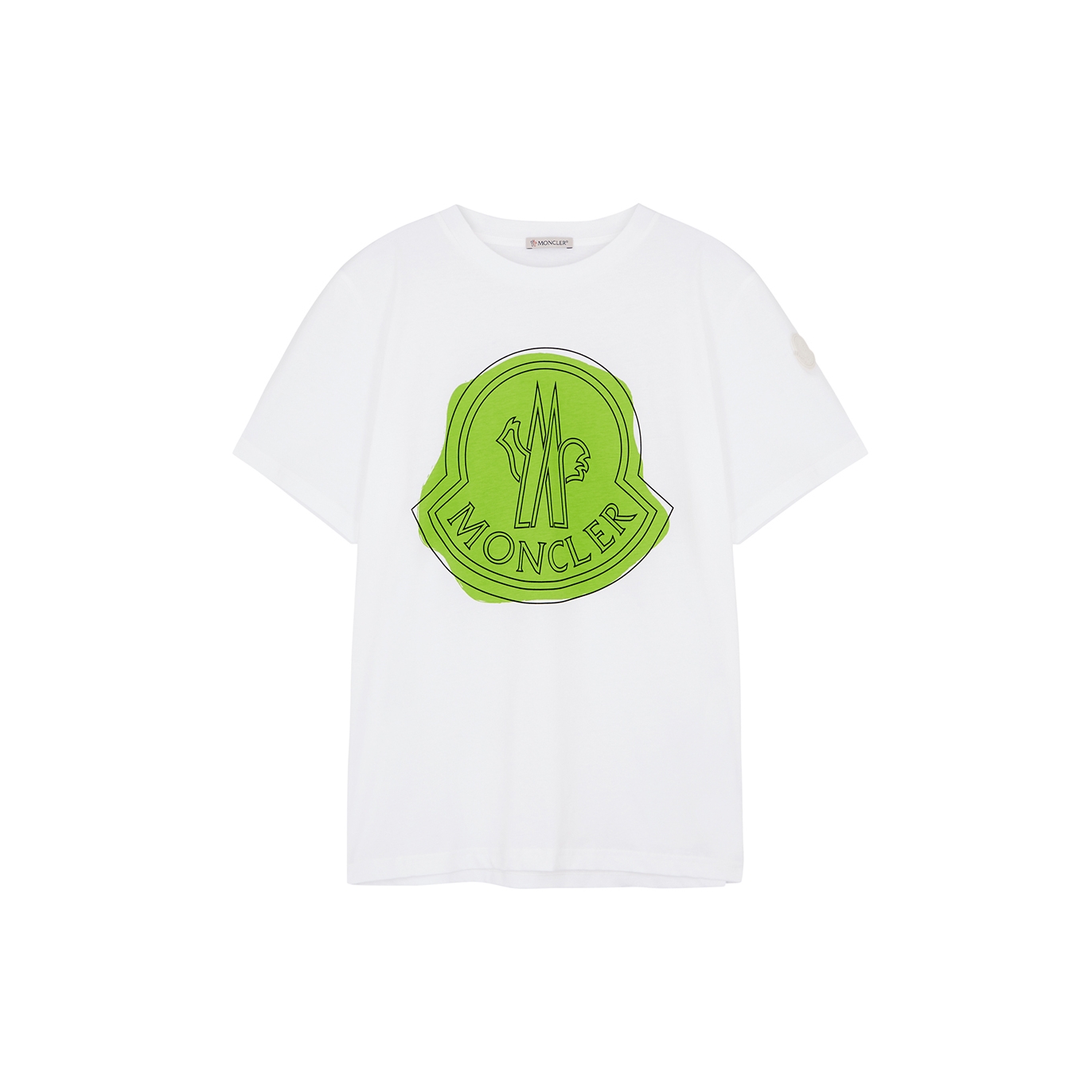 Moncler Kids White Logo-print Cotton T-shirt (12-14 Years) - White Other