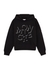 KIDS Black logo hooded cotton sweatshirt (8-10 years) - Moncler