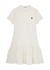 KIDS Ivory piqué stretch-cotton dress (12-14 years) - Moncler