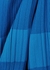 Blue plissé knitted trousers - Stella McCartney