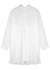Short Sleep white linen nightdress - The Sleep Shirt