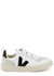KIDS V-10 white leather sneakers (IT28-IT35) - Veja