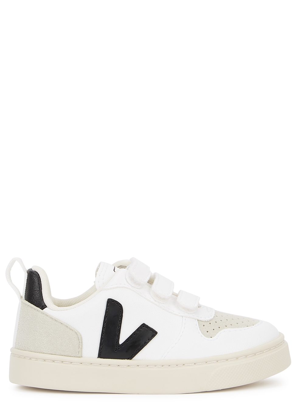KIDS V-10 white leather sneakers (IT22-IT27)