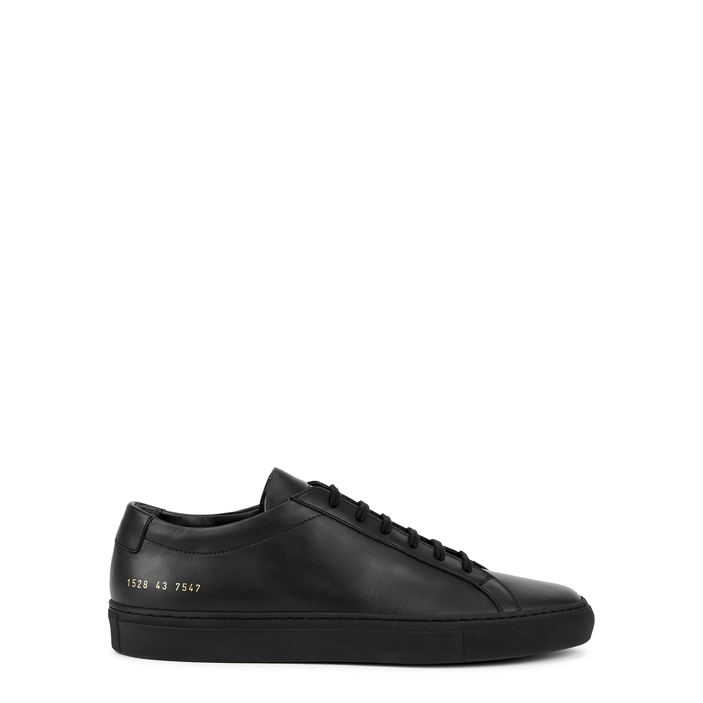 Common Projects Original Achilles Black Leather Sneakers - 5