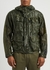 Army green hooded Kan-D nylon jacket - C.P. Company