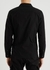 Black brushed cotton overshirt - C.P. Company